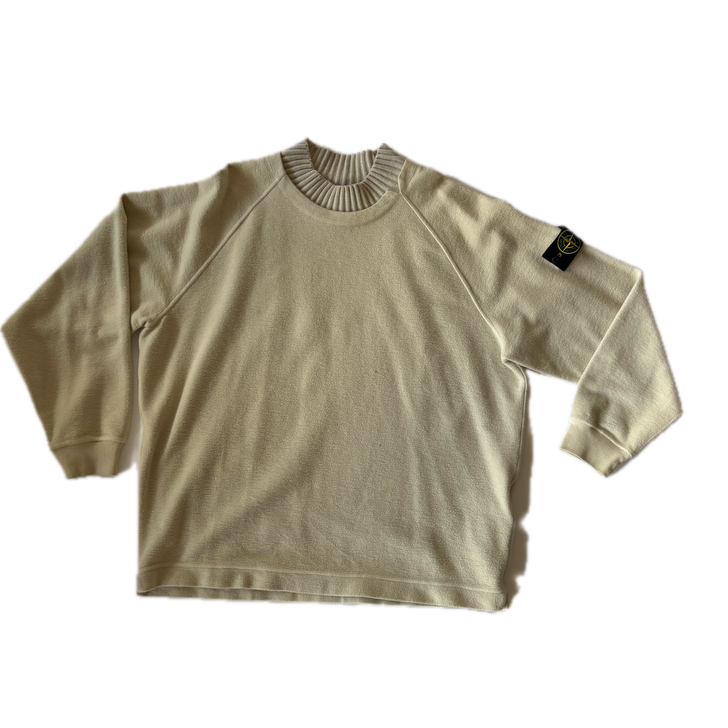 STONE ISLAND AW2023 Virgin Wool Blend Mock Neck Knit XL