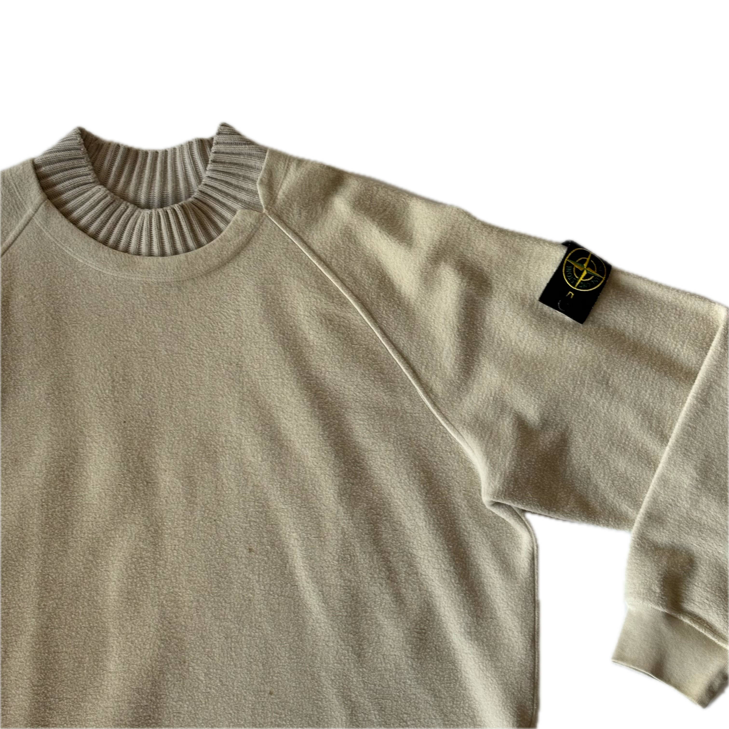 STONE ISLAND AW2023 Virgin Wool Blend Mock Neck Knit XL
