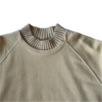 STONE ISLAND AW2023 Virgin Wool Blend Mock Neck Knit XL