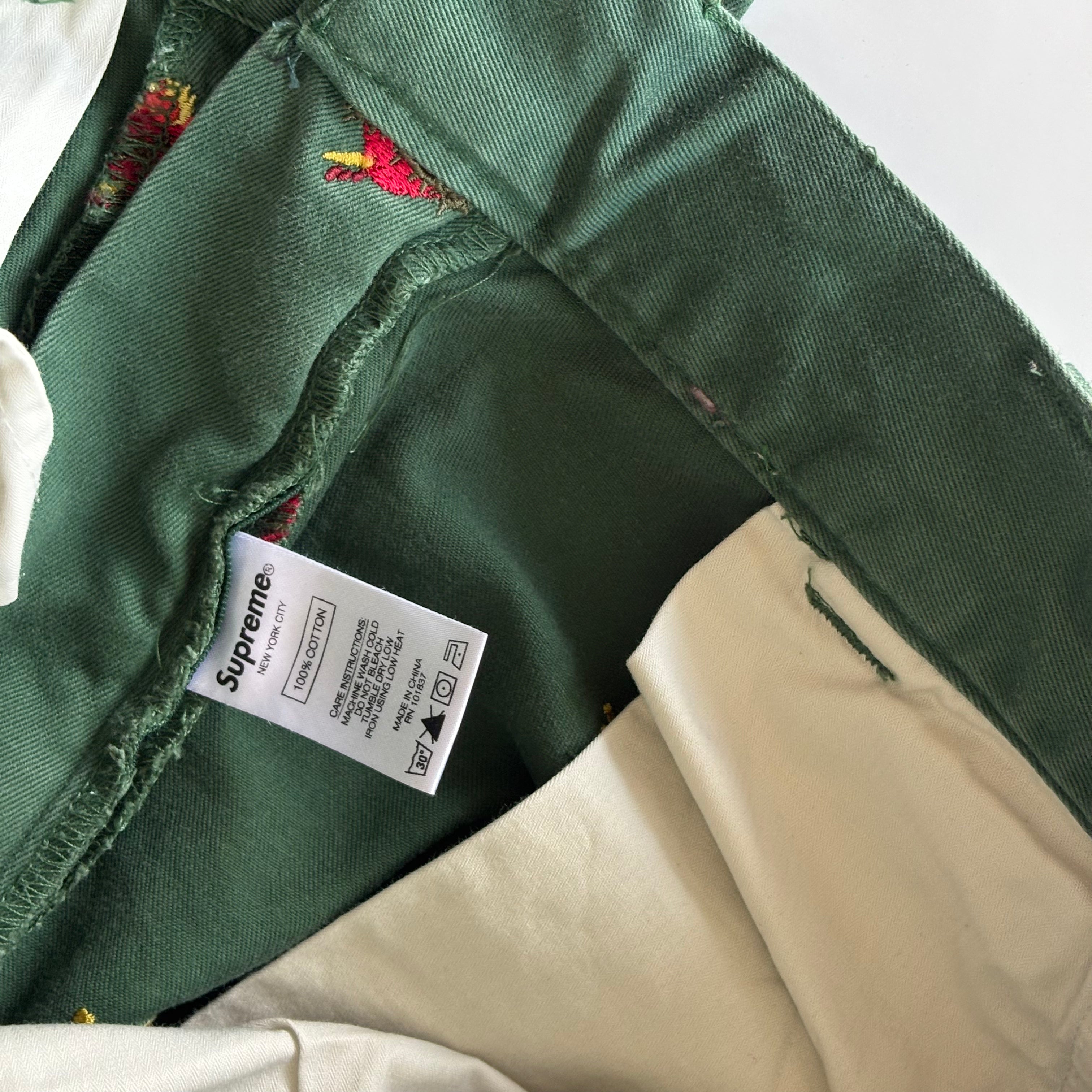 SUPREME Sacred Hearts Work Pant FW17 W32