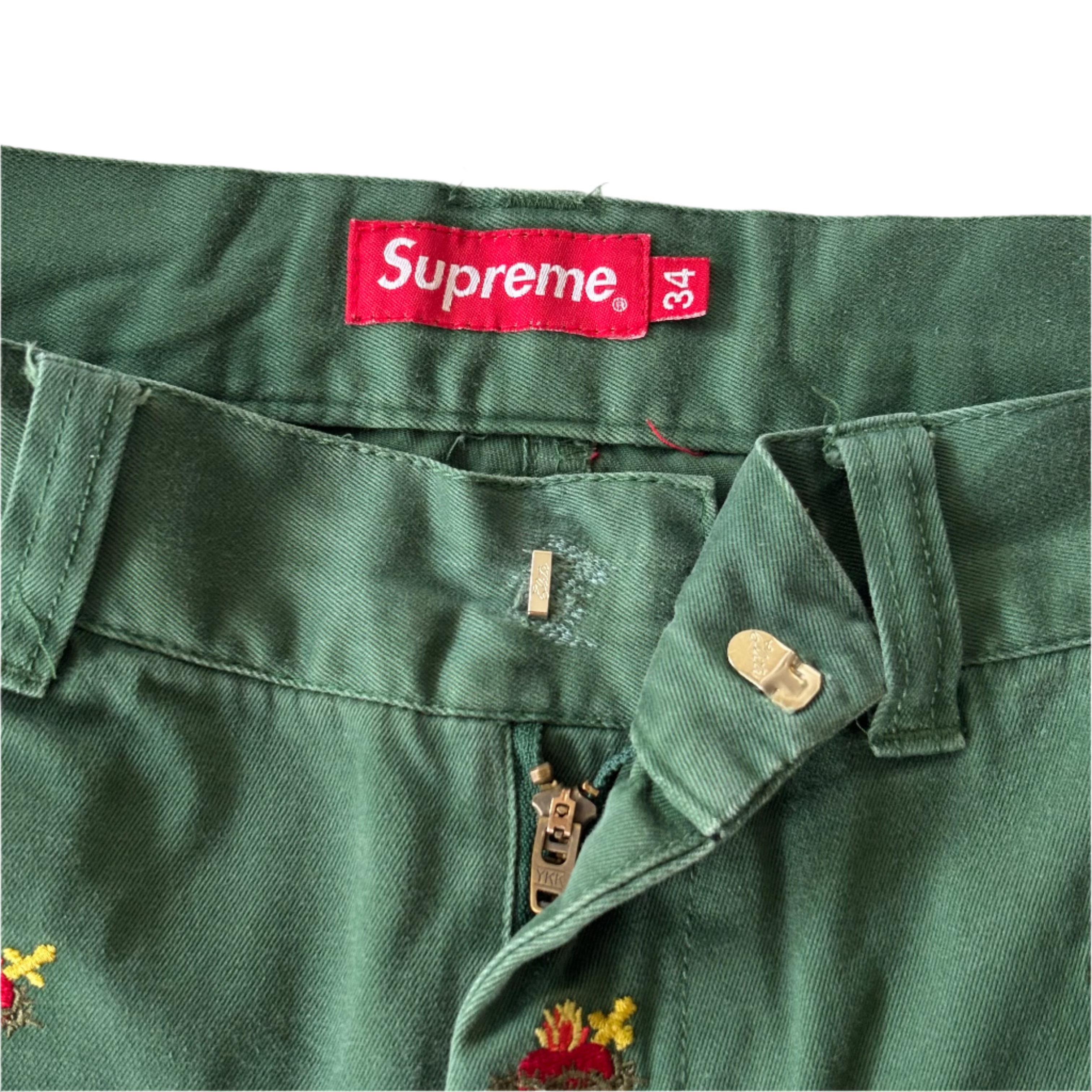 SUPREME Sacred Hearts Work Pant FW17 W32