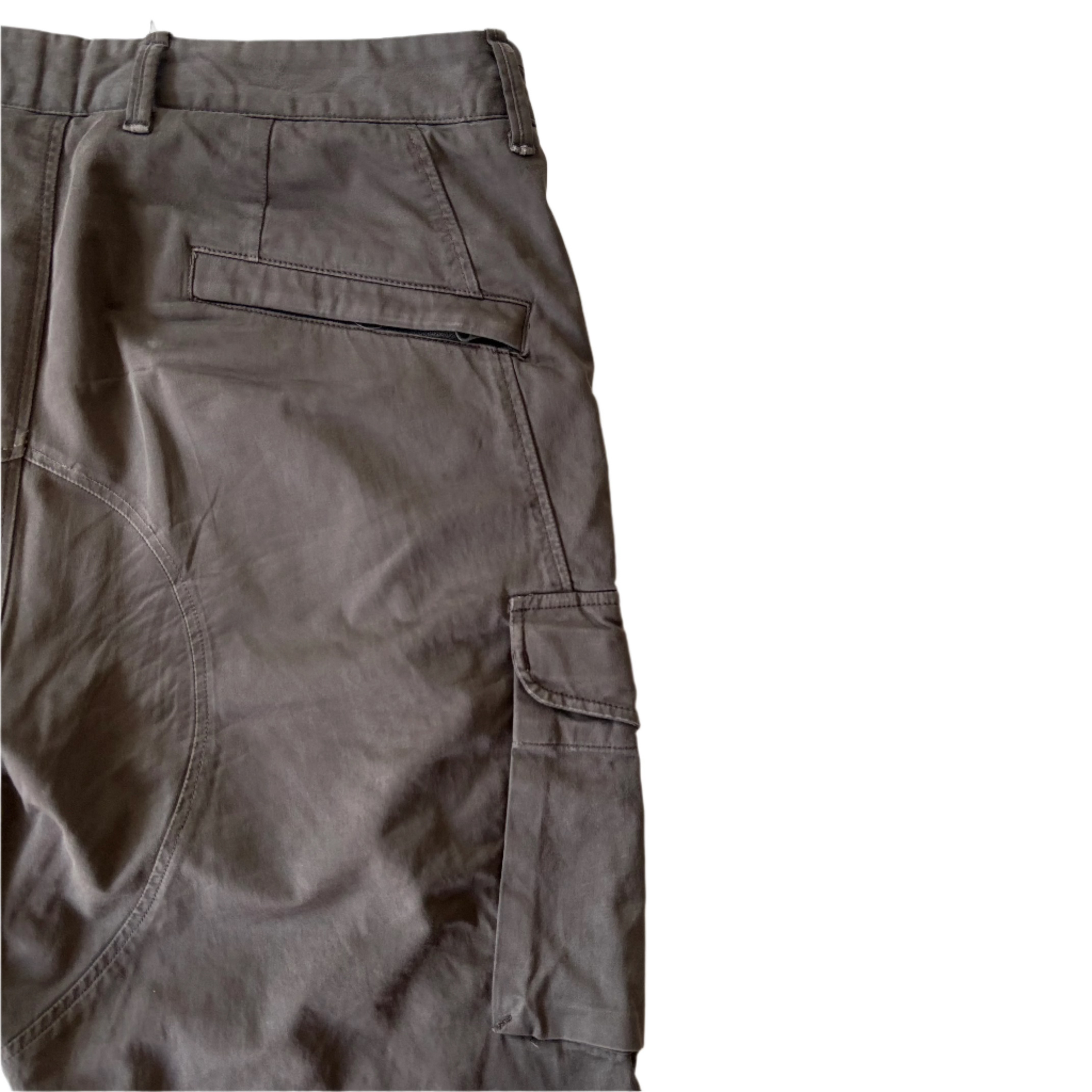 STONE ISLAND AW2020 Ghost Piece 5-Pockets Anthracite Pants W32