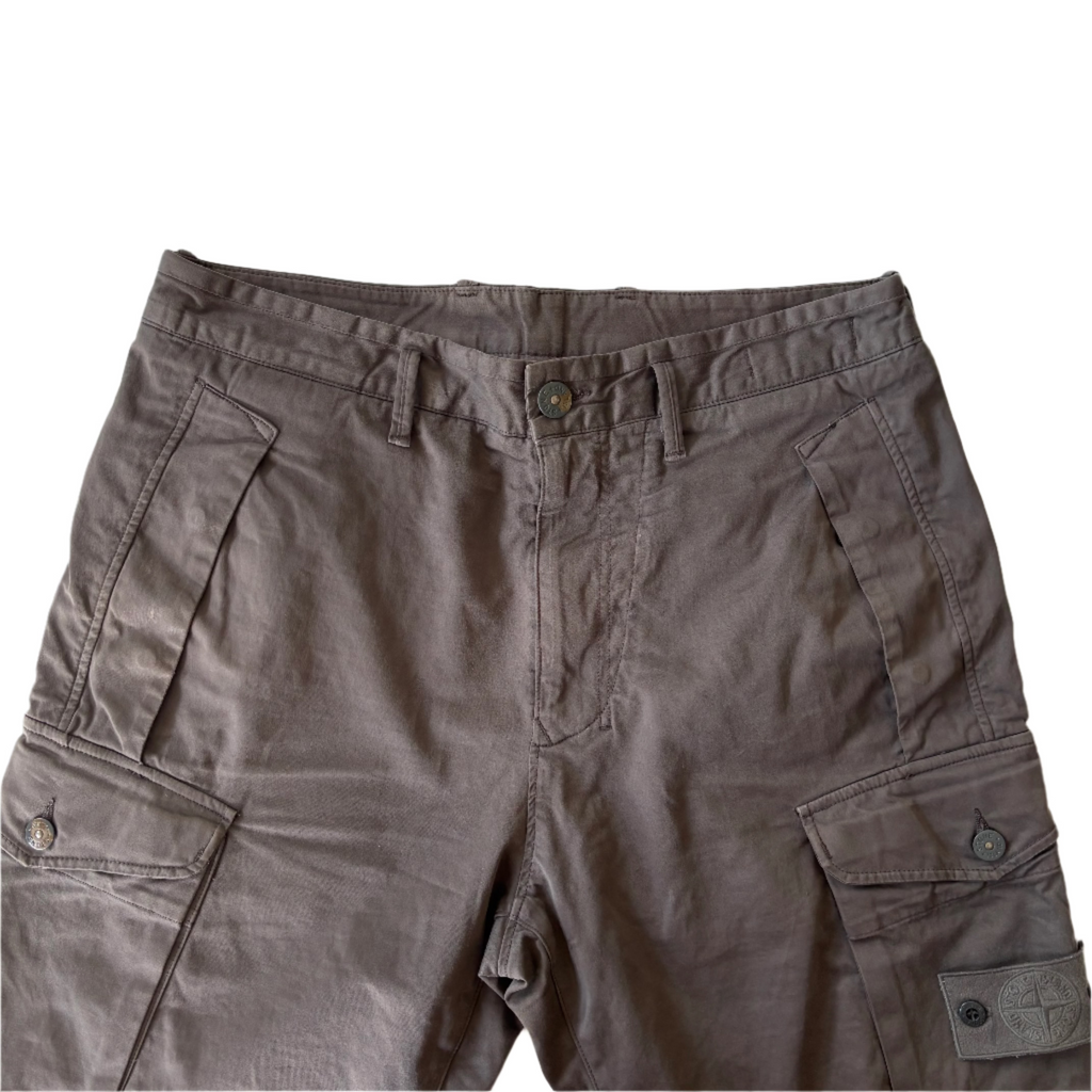 STONE ISLAND AW2020 Ghost Piece 5-Pockets Anthracite Pants W32