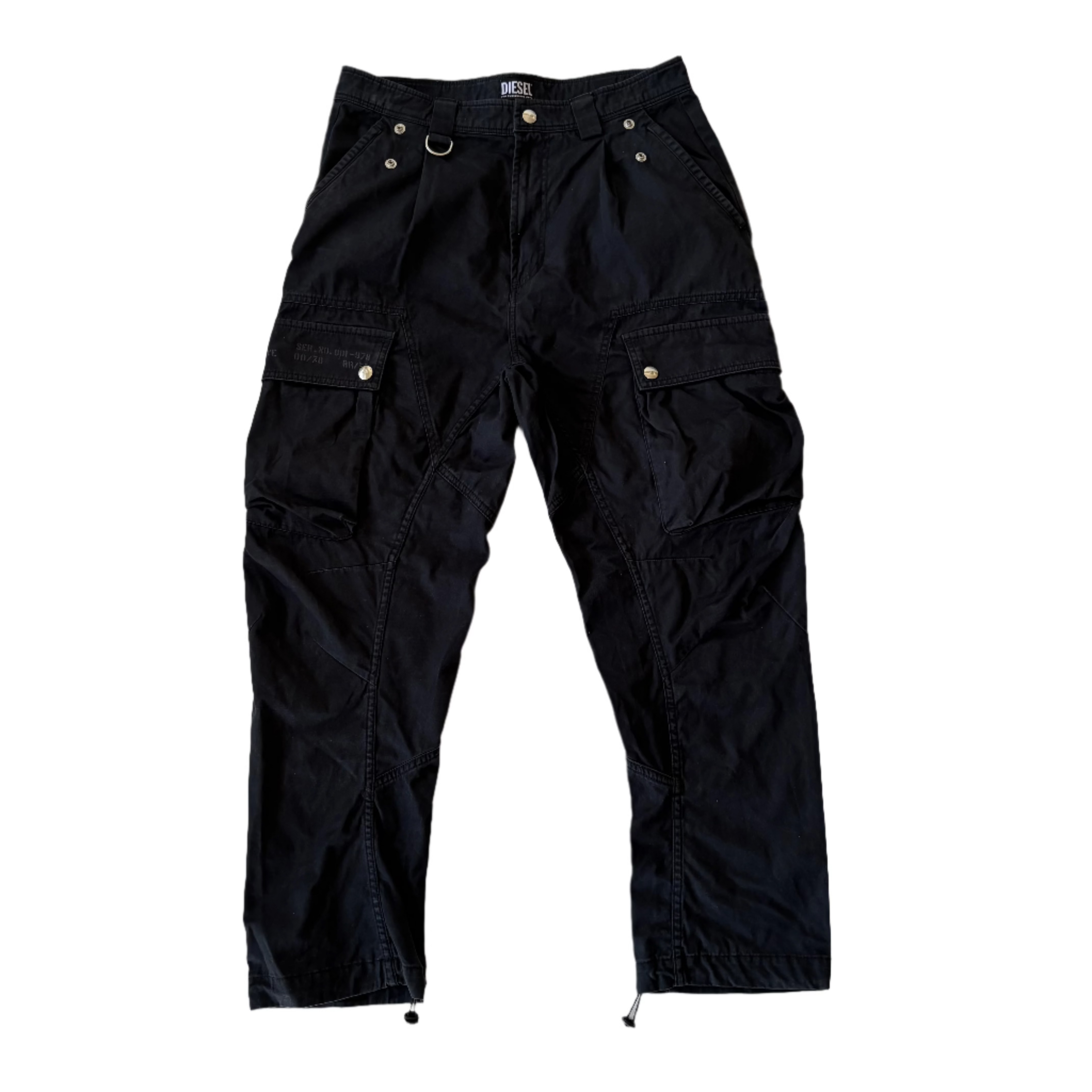 DIESEL P-Bartoon-A Cargo Pants Black W31