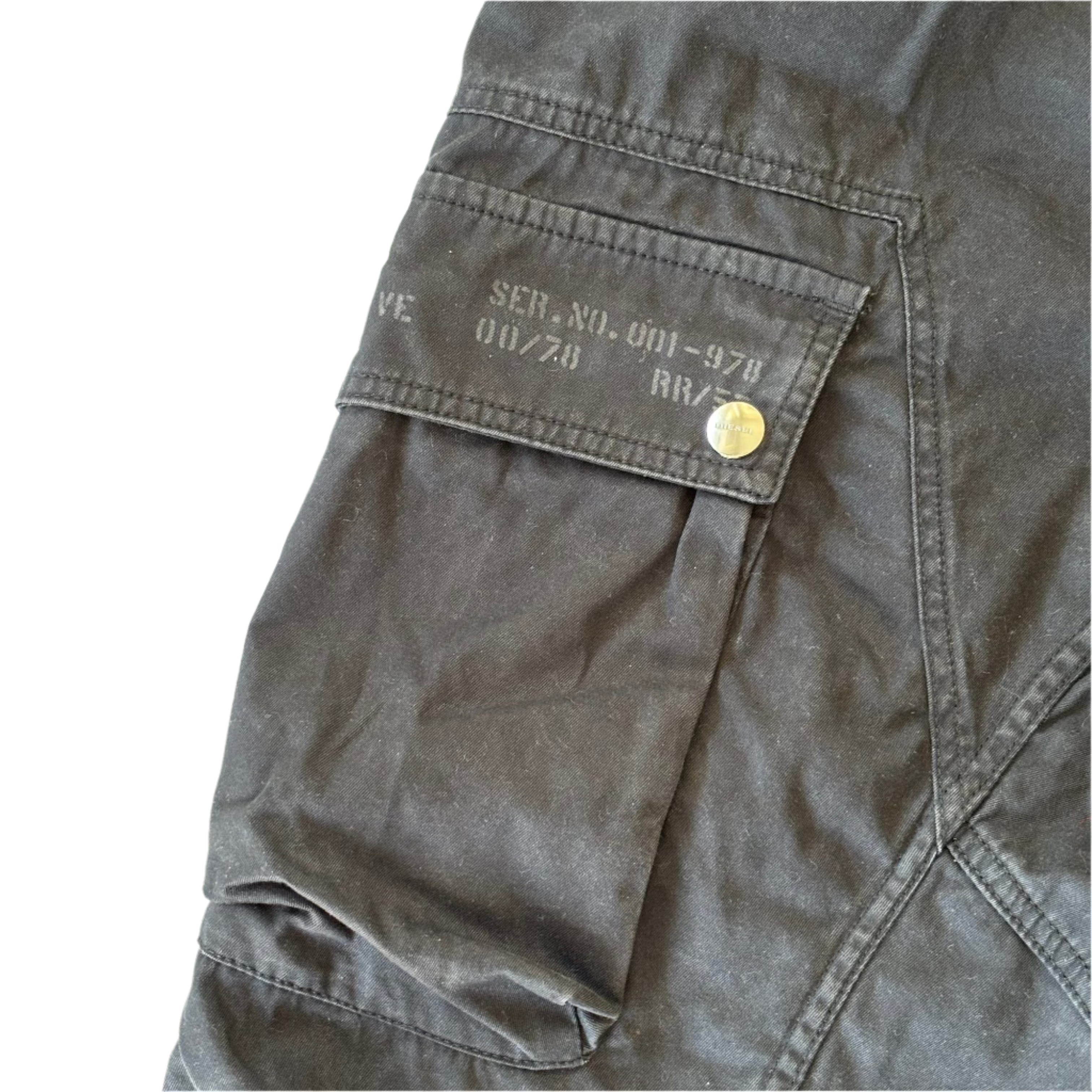 DIESEL P-Bartoon-A Cargo Pants Black W31