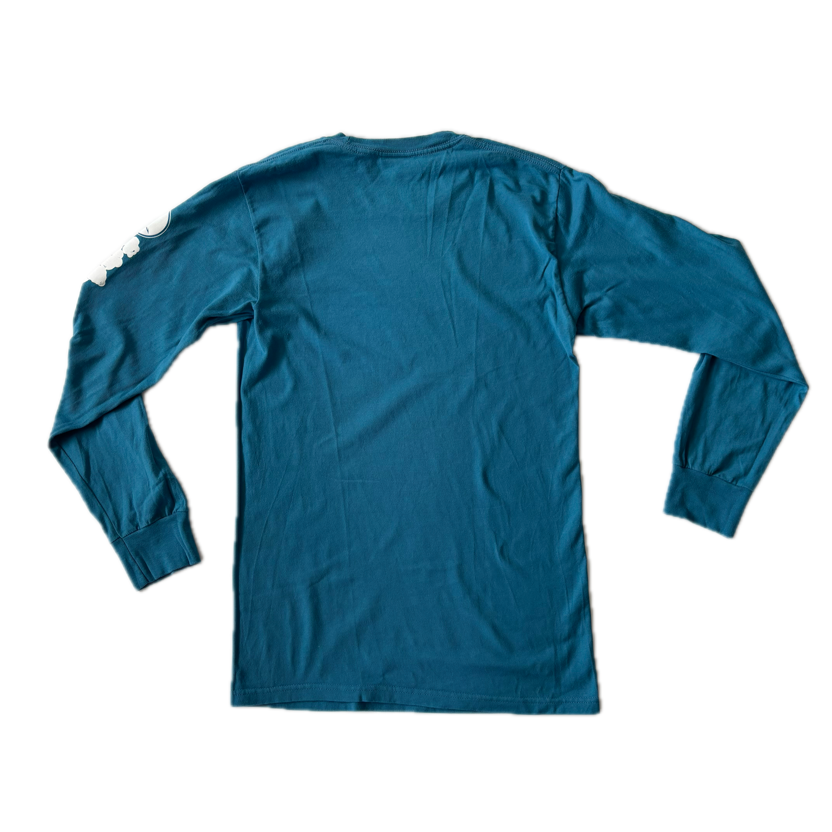 STUSSY Long Sleeve Graphic Tee “Freedom Is Power” S