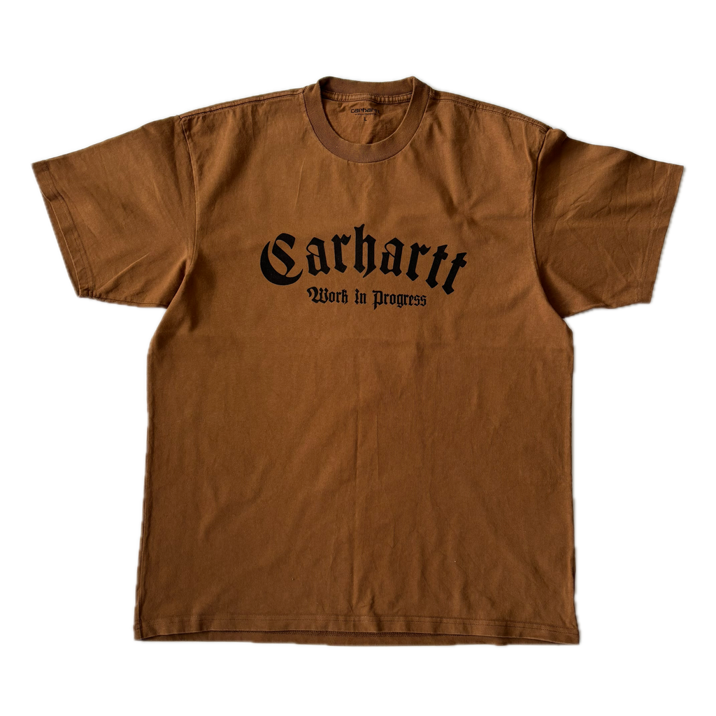 CARHARTT WIP Onyx Organic Cotton T-Shirt L