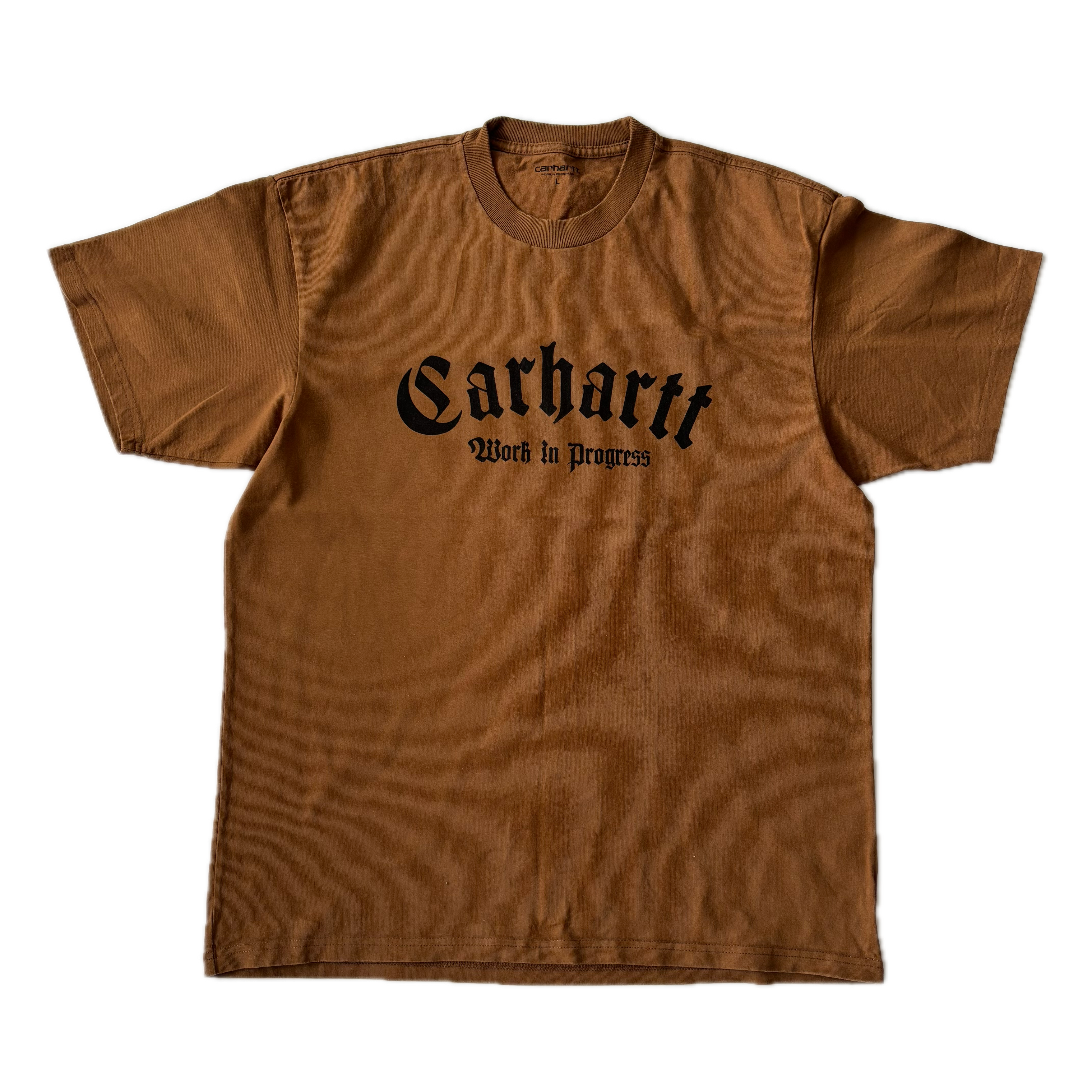 CARHARTT WIP Onyx Organic Cotton T-Shirt L