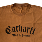 CARHARTT WIP Onyx Organic Cotton T-Shirt L