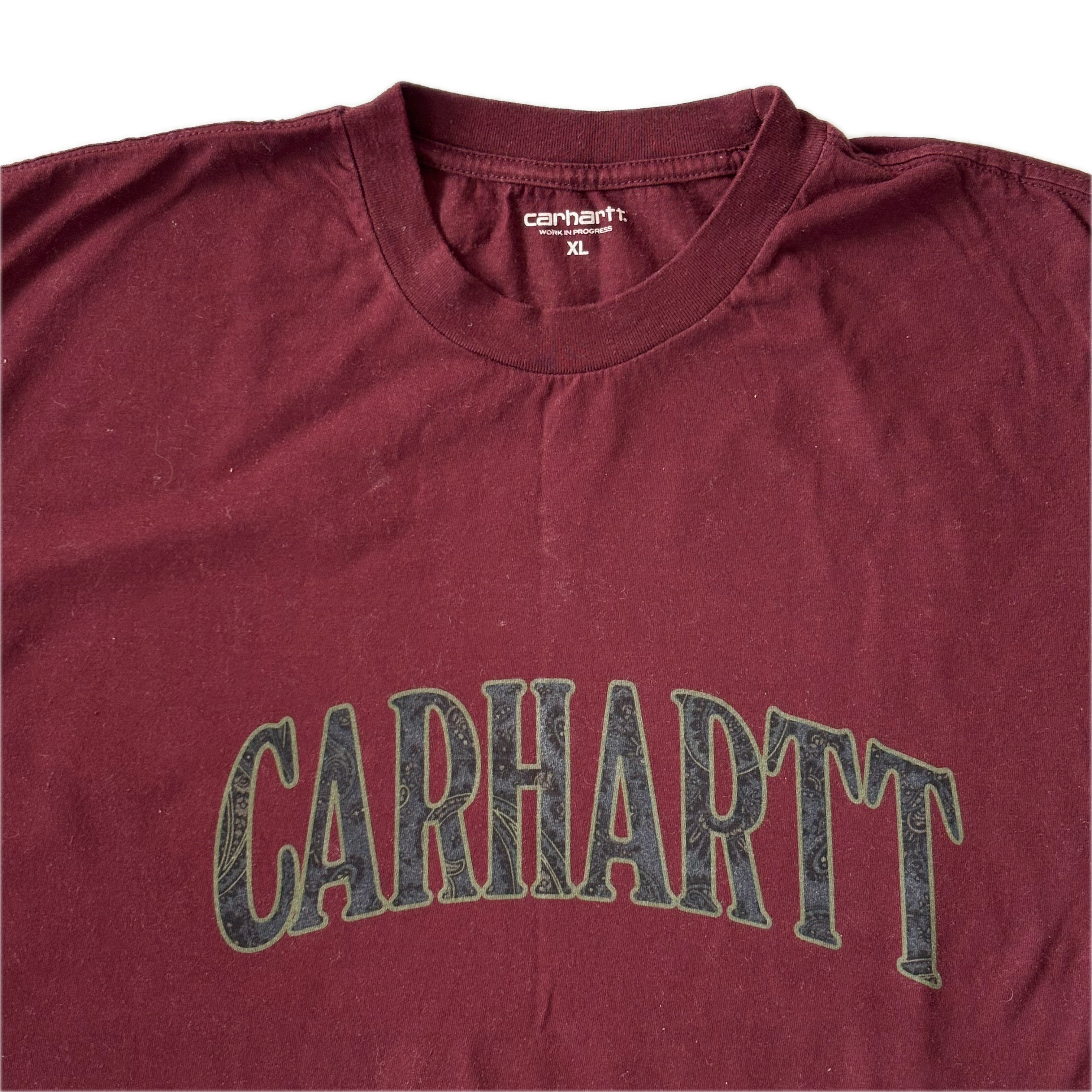 CARHARTT WIP S/S Paisley Script Tee XXL