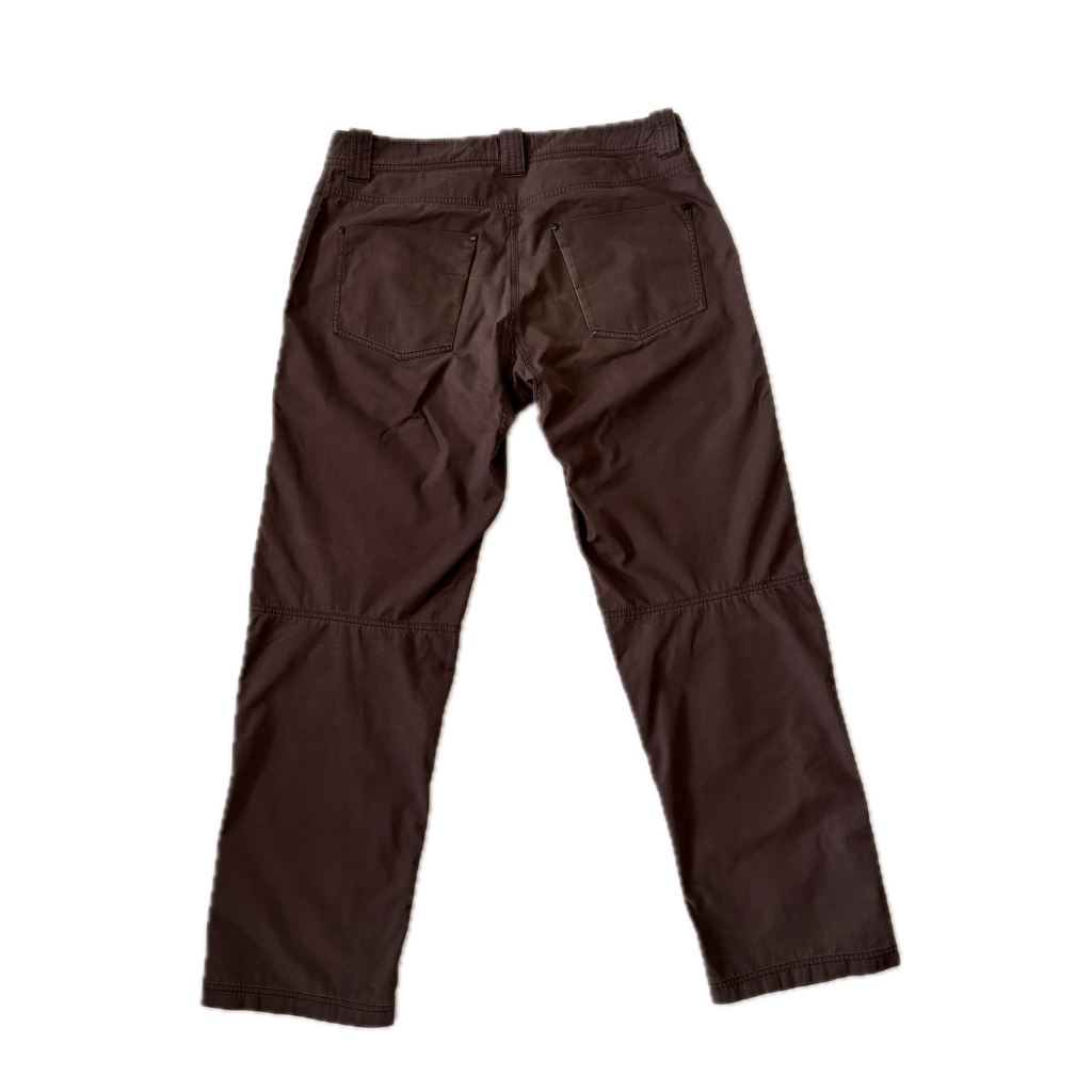ARC'TERYX Cotton Blend Hiking Pants Brown W32