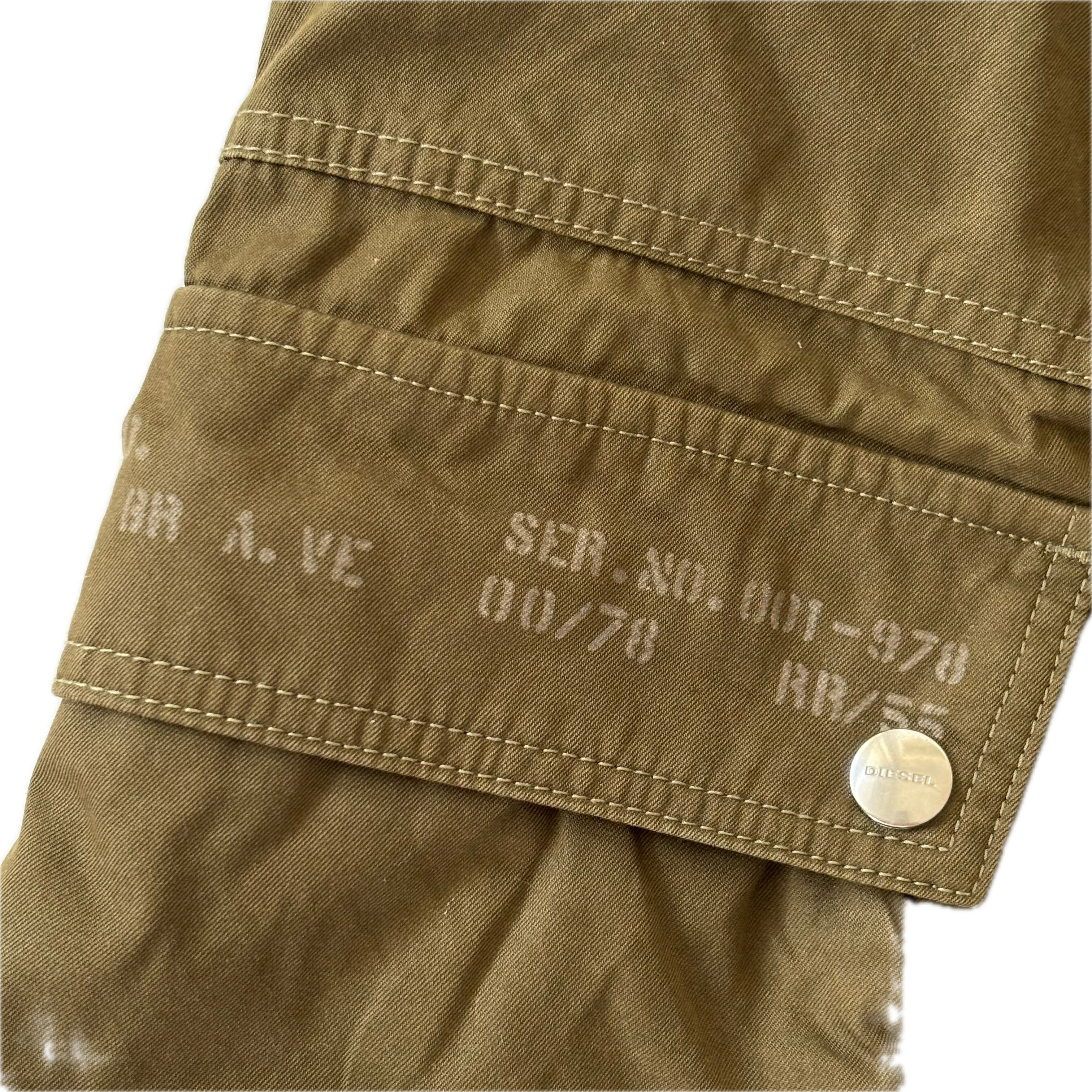 DIESEL P-Bartoon-A Cargo Pants Olive W31