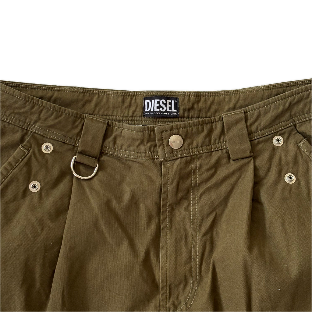 DIESEL P-Bartoon-A Cargo Pants Olive W31