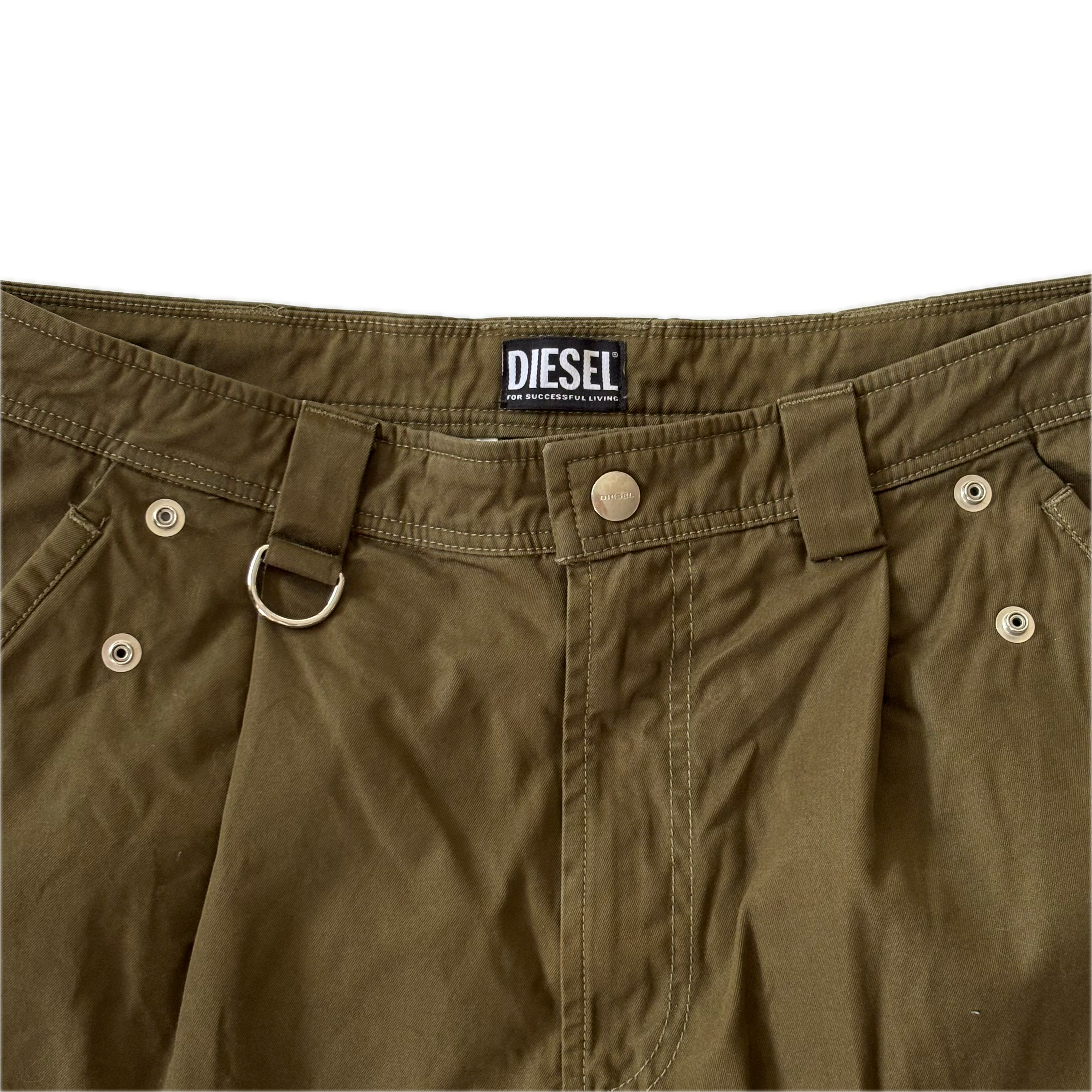 DIESEL P-Bartoon-A Cargo Pants Olive W31