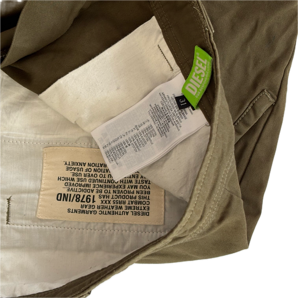 DIESEL P-Bartoon-A Cargo Pants Olive W31