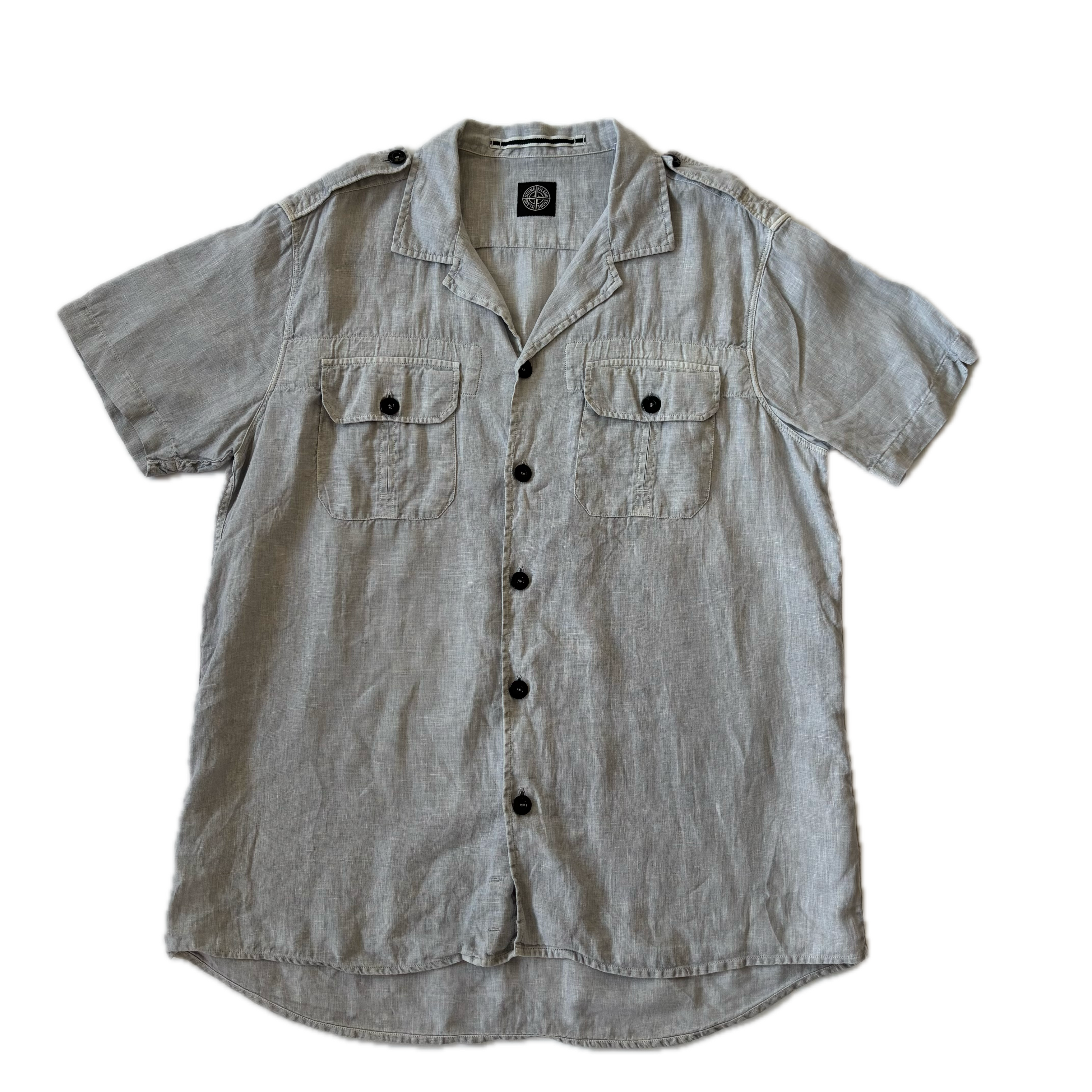 STONE ISLAND SS2011 Linen Shirt L