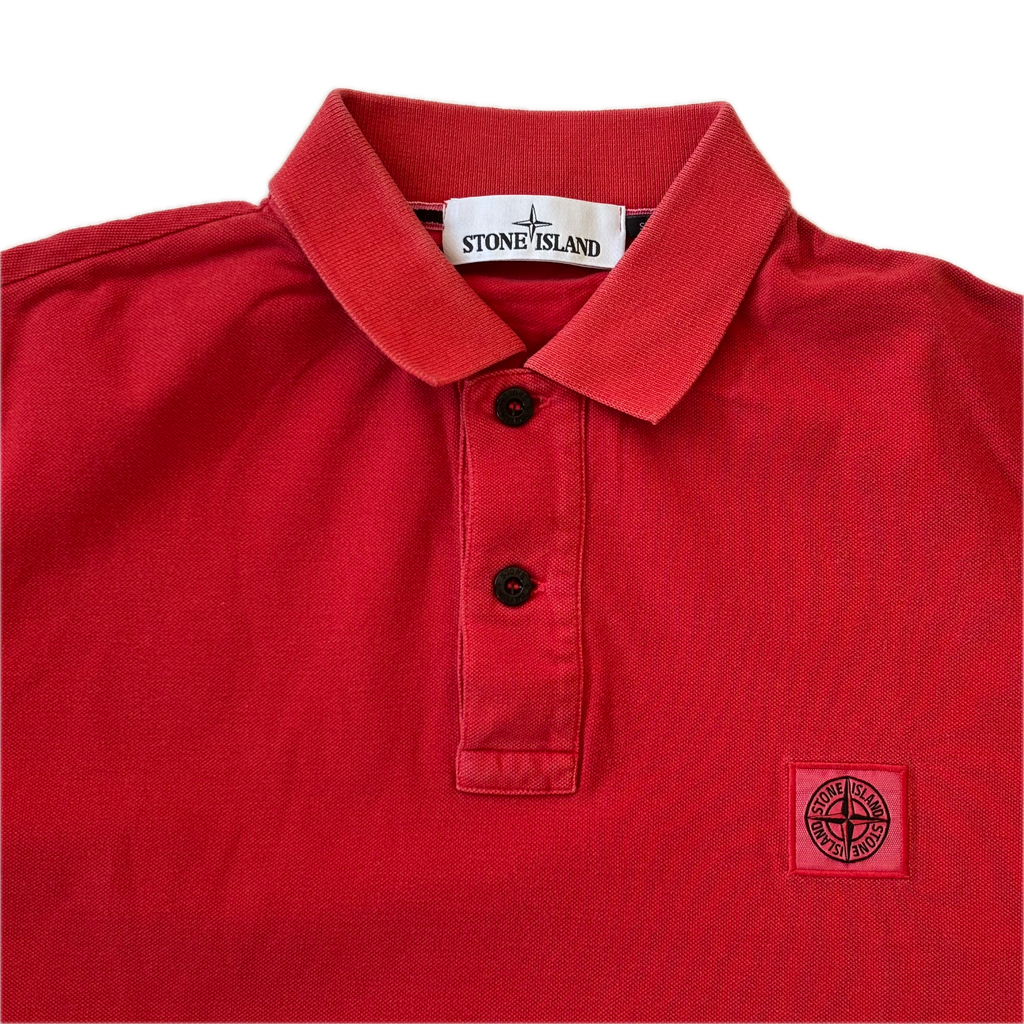 STONE ISLAND SS2019 Slim Fit Polo XL