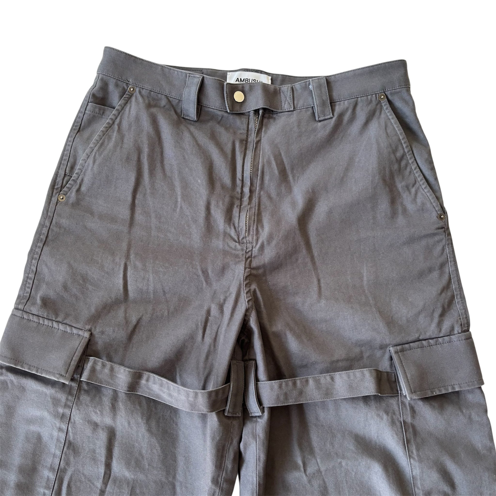 AMBUSH Belted-Leg Cargo Trousers L