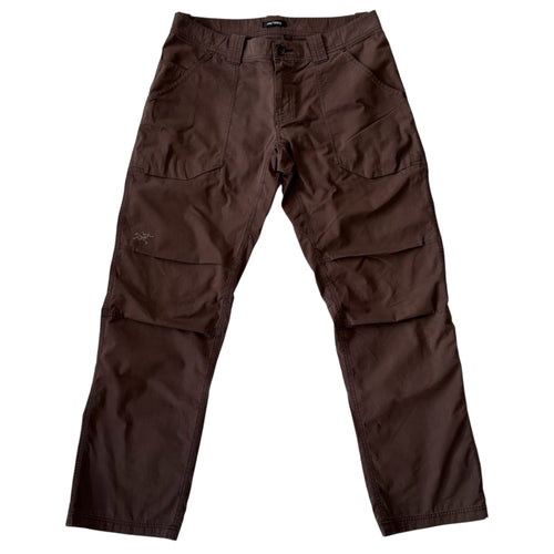 Arc'teryx Cotton Blend Hiking Pants Brown | 11000 Archive