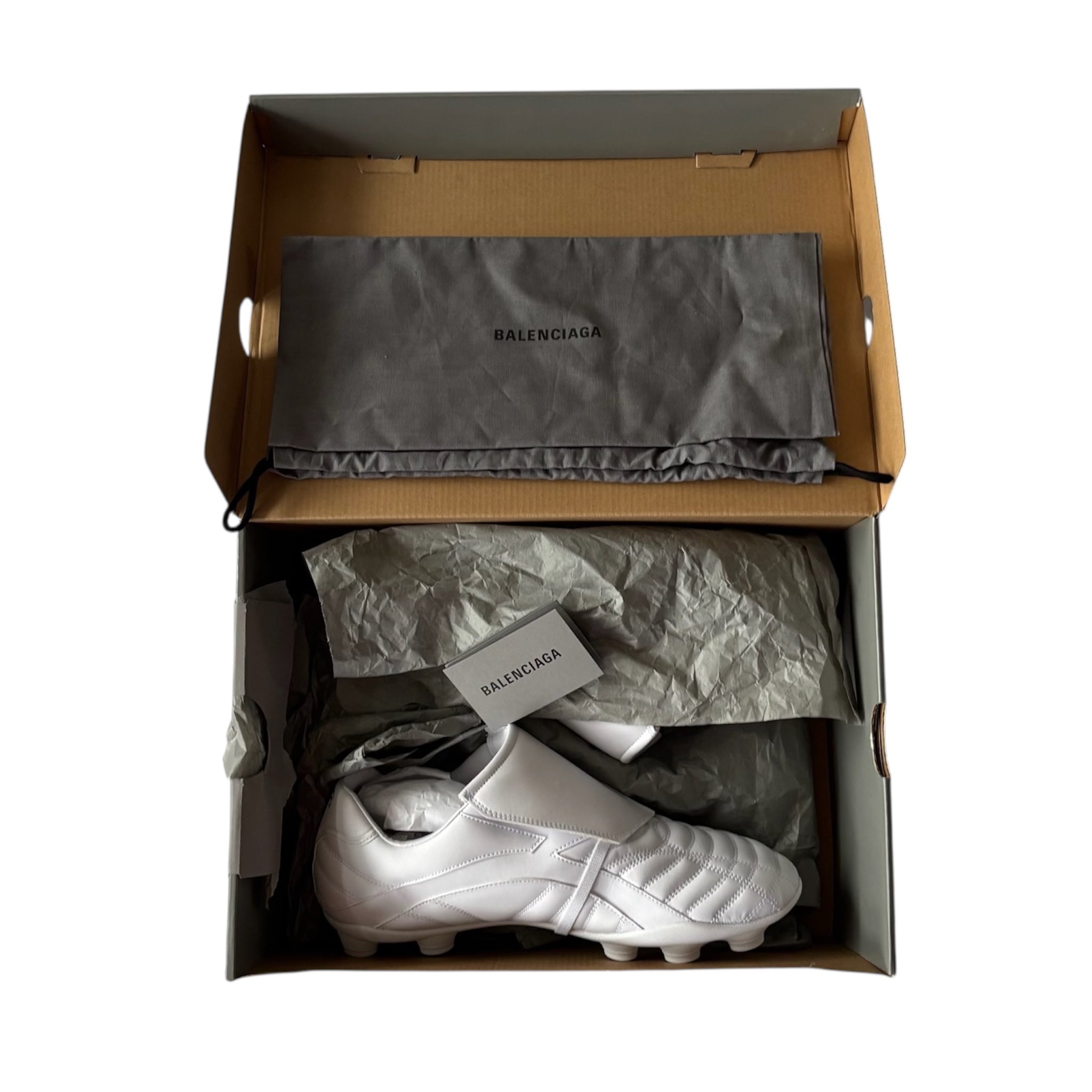 BALENCIAGA Soccer Sneaker White 46