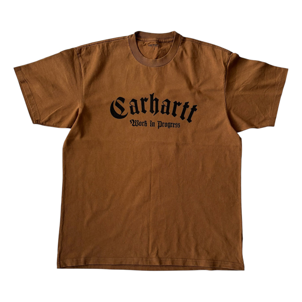 CARHARTT WIP Onyx Organic Cotton T-Shirt L