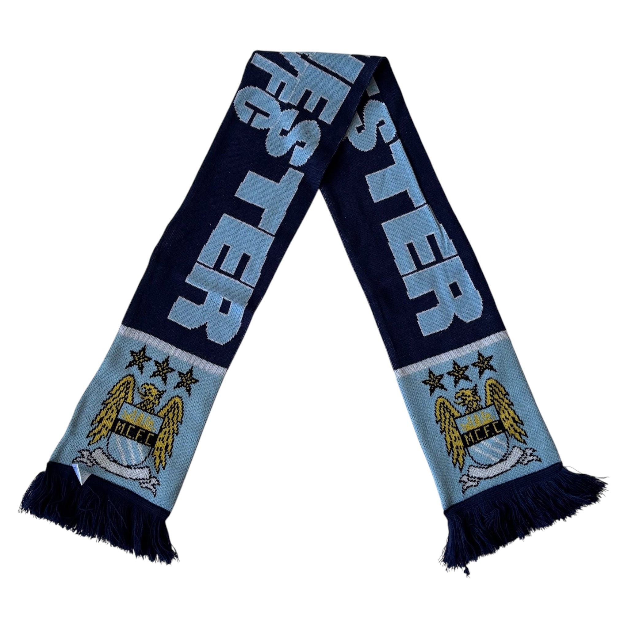 Manchester City 3-Tone Scarf | 11000 Archive