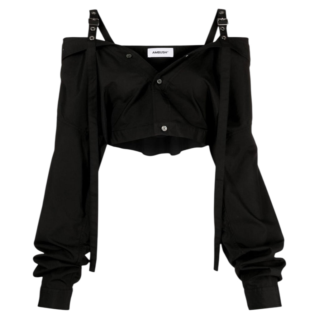 AMBUSH Off-Shoulder Cropped Shirt M