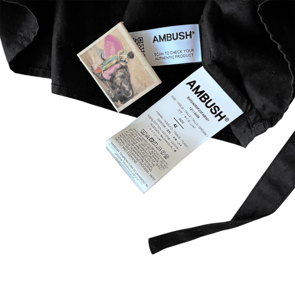 AMBUSH Off-Shoulder Cropped Shirt M