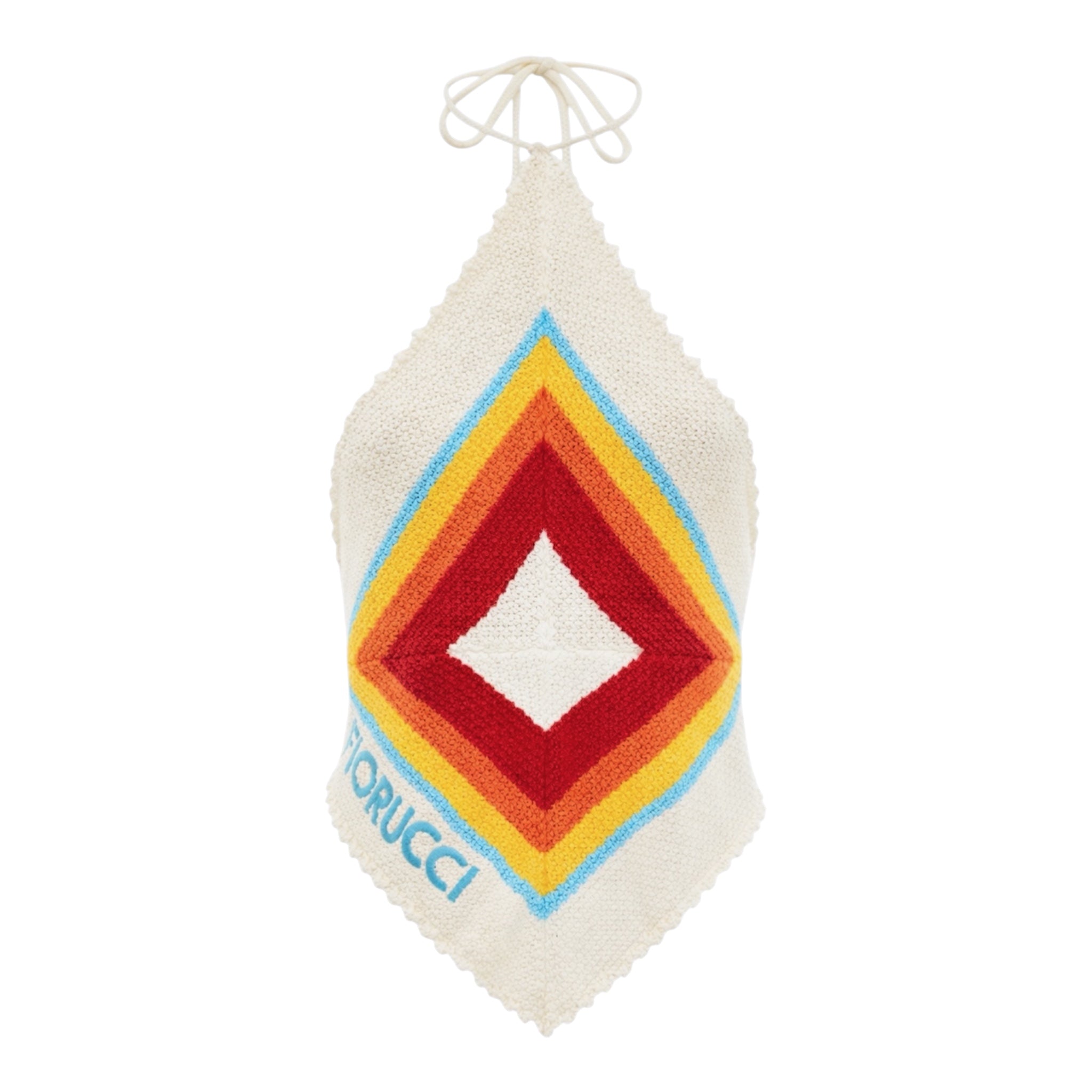 FIORUCCI Desert Rise Crochet Bandana Top L