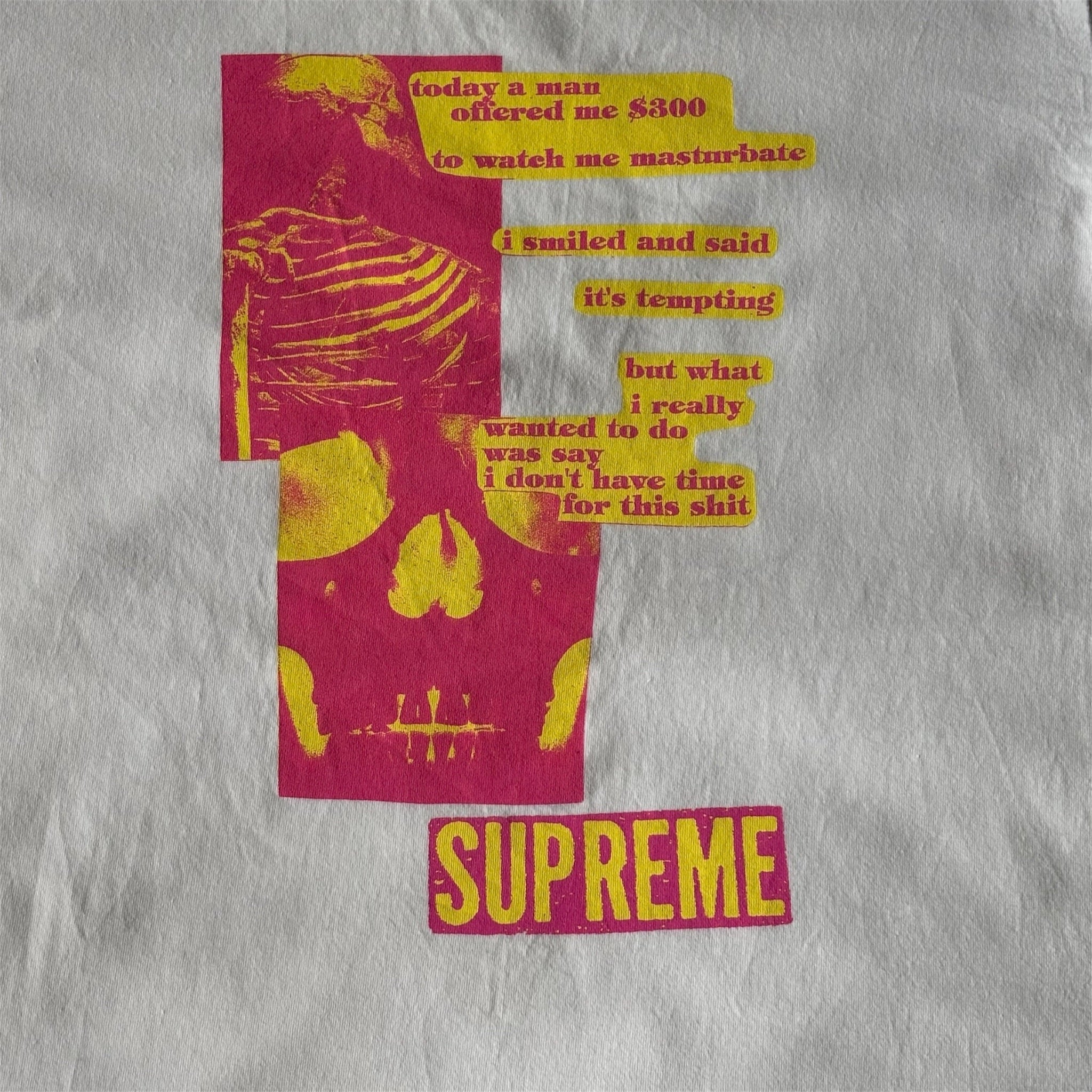 SUPREME SS25 Anatomy Tee White