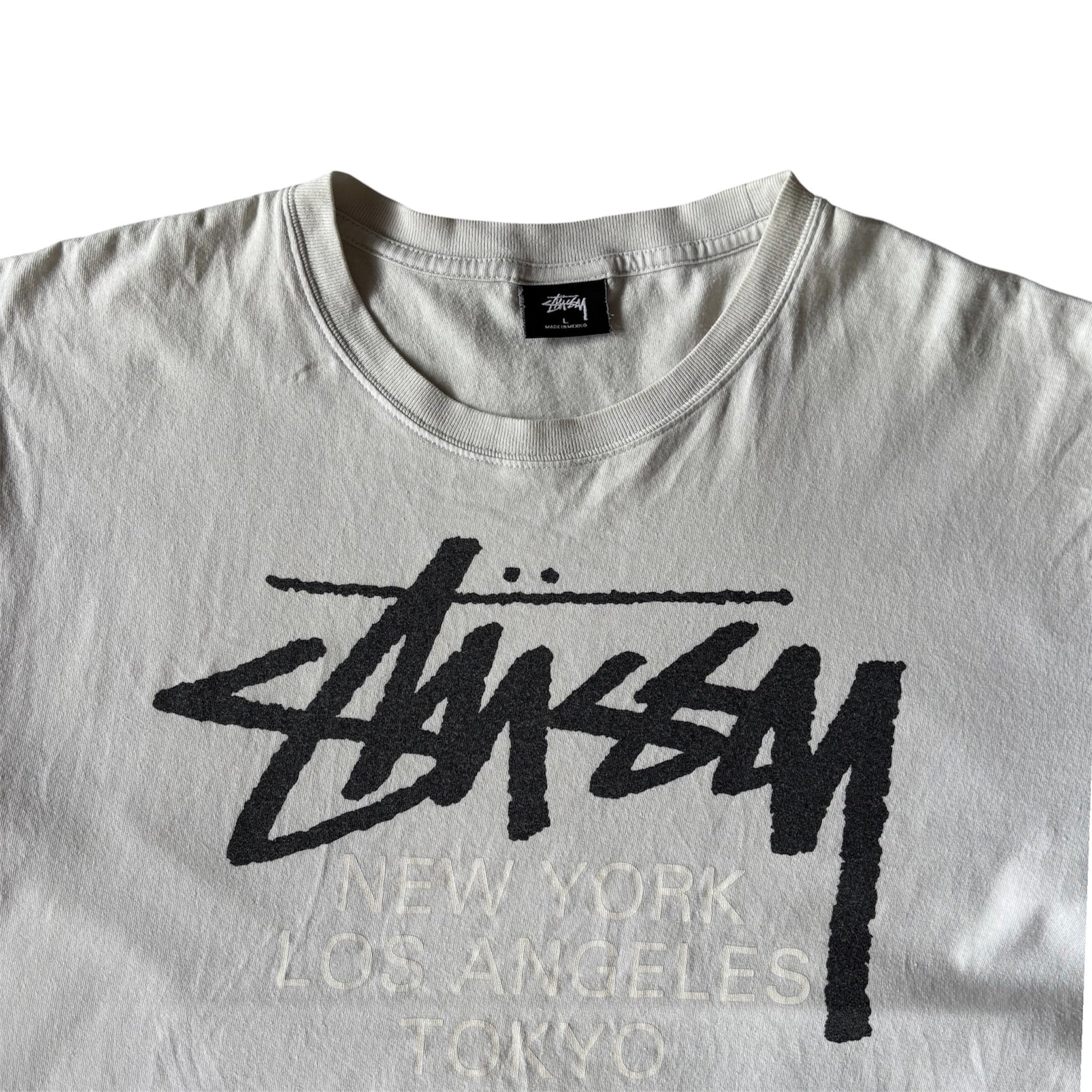 STUSSY x Rick Owens World Tour Collection T-Shirt White L