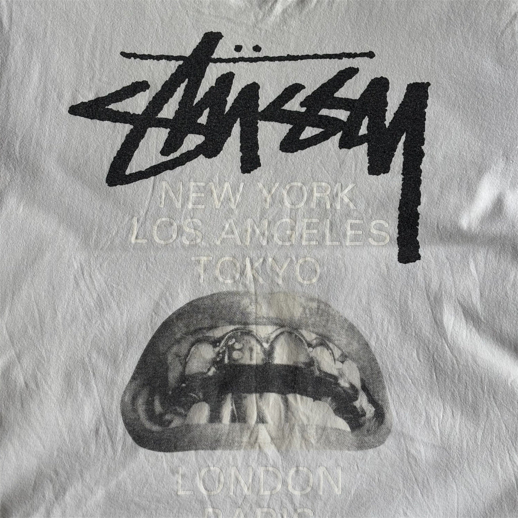 STUSSY x Rick Owens World Tour Collection T-Shirt White L