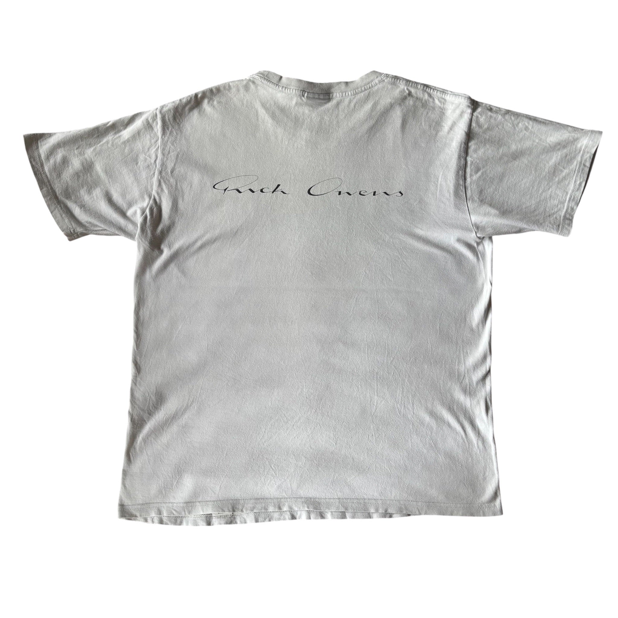 STUSSY x Rick Owens World Tour Collection T-Shirt White L