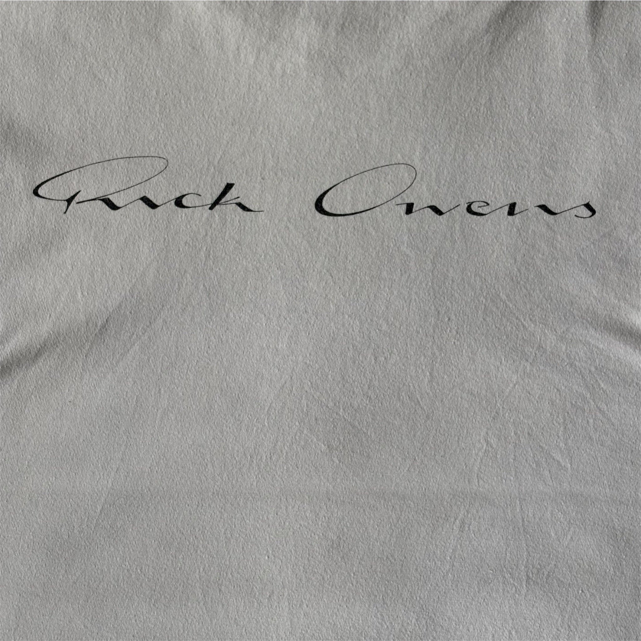 STUSSY x Rick Owens World Tour Collection T-Shirt White L
