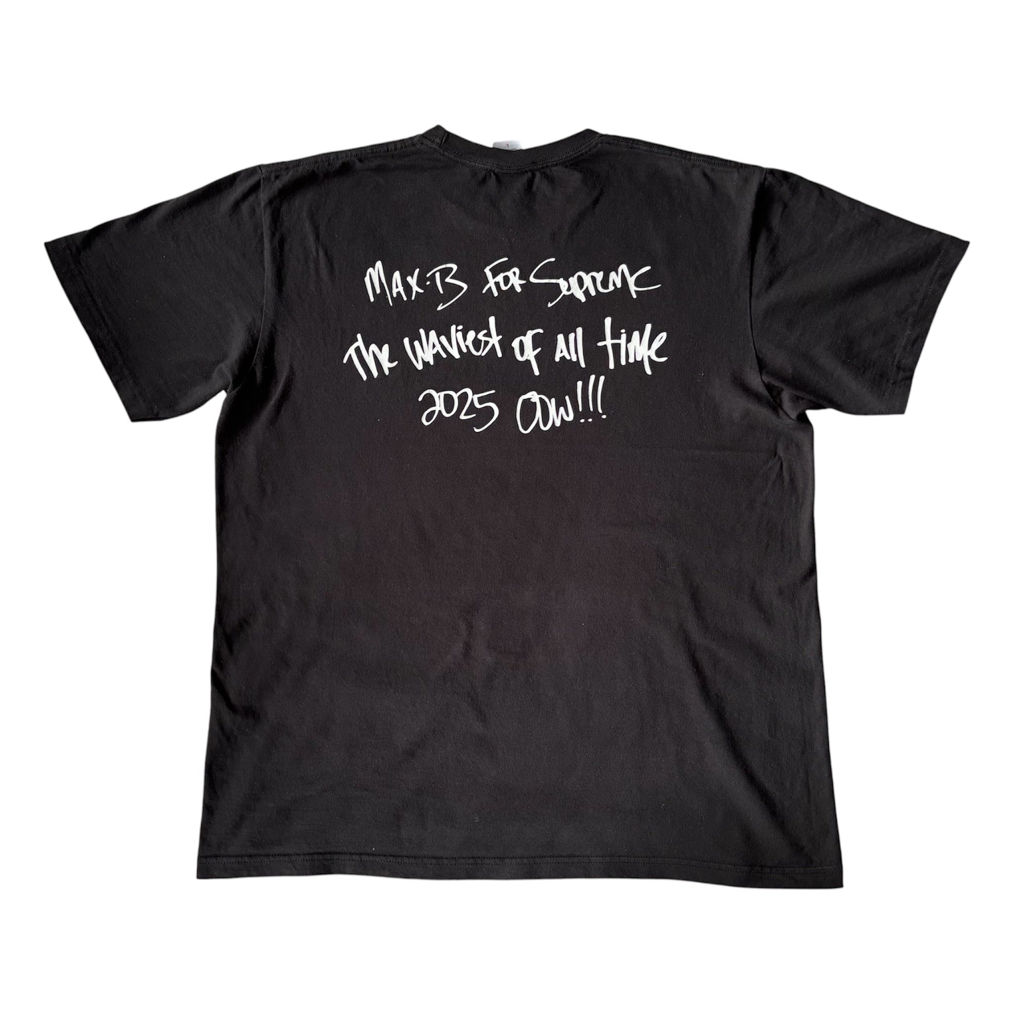 SUPREME SS25 Max B Tee Black M