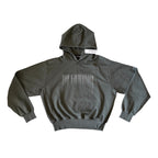 HAN KJOBEHAVN Faded Logo Boxy Hoodie Gray XL