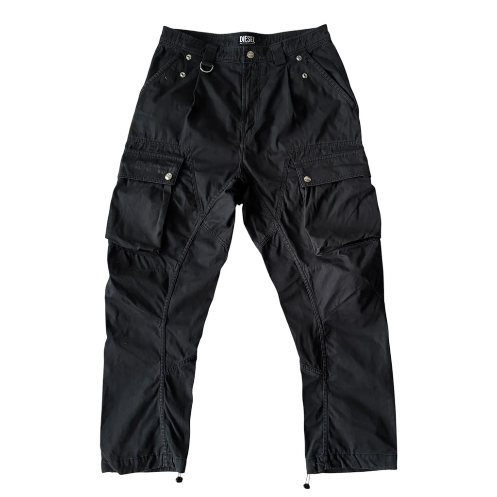 Diesel P-Bartoon-A Cargo Pants Black W31 | 11000 Archive
